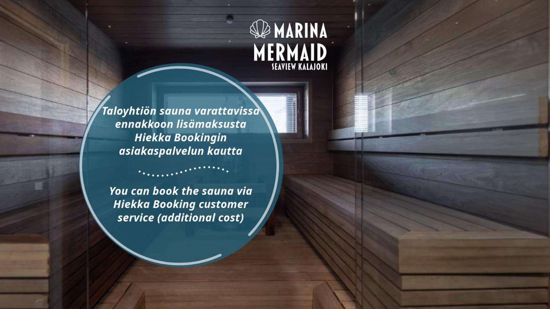 Marina Mermaid Seaview - Uusi Lumoava Merinaekoealahuoneisto, Sisaeltaeae Liinavaatteet Kalajoki Exterior photo